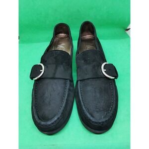 Attilio Giusti Leombruni Shoes Womens 10/42 Black N246114 Ballet Flats Leather